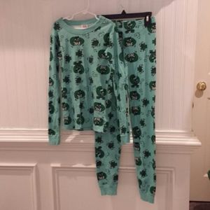 Hanna Andersson Hulk Boys Pajama Set Size 10